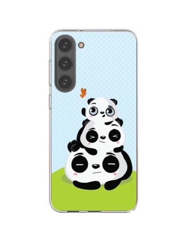 Cover Samsung Galaxy S23 Plus 5G Panda Famiglia - Maria Jose Da Luz