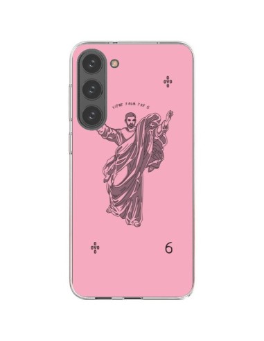 Cover Samsung Galaxy S23 Plus 5G God Pink Drake Chanteur Jeu Cartes - Mikadololo