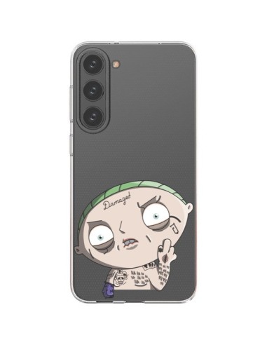 Cover Samsung Galaxy S23 Plus 5G Stewie Joker Suicide Squad Trasparente - Mikadololo