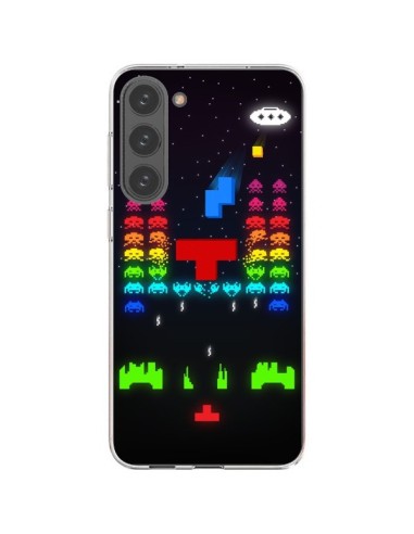 Samsung Galaxy S23 Plus 5G Case Invatris Space Invaders Tetris Jeu - Maximilian San