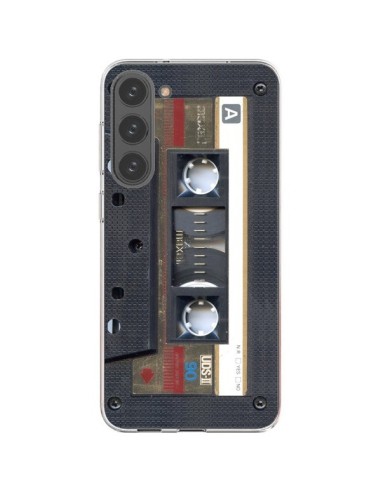 Cover Samsung Galaxy S23 Plus 5G Cassette Oro K7 - Maximilian San