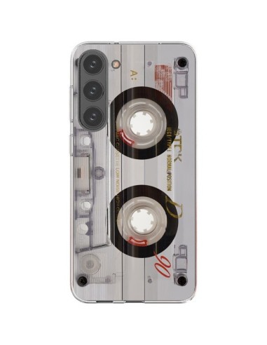 Cover Samsung Galaxy S23 Plus 5G Cassette Trasparente K7 - Maximilian San