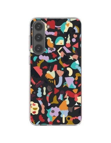 Cover Samsung Galaxy S23 Plus 5G Dreamy Animal Shapes Nero - Ninola Design