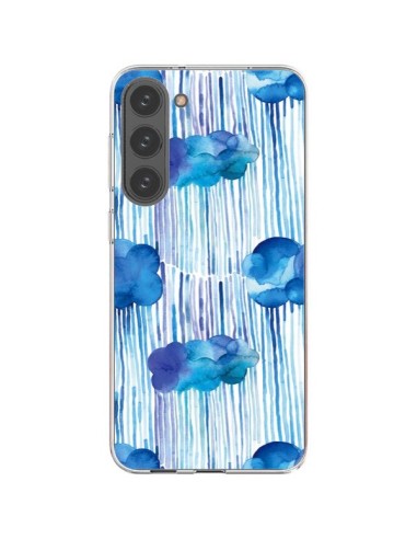 Cover Samsung Galaxy S23 Plus 5G Rain Stitches Neon - Ninola Design