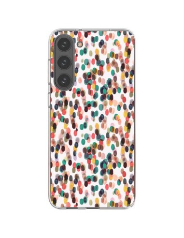 Cover Samsung Galaxy S23 Plus 5G Rainbow Lace Neon Multicolore - Ninola Design