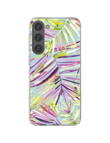 Cover Samsung Galaxy S23 Plus 5G Fiori Tropicali Multicolore - Ninola Design