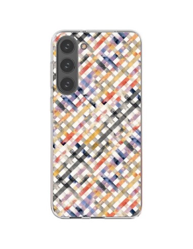 Samsung Galaxy S23 Plus 5G Case Palms Tropicali Blue - Ninola Design