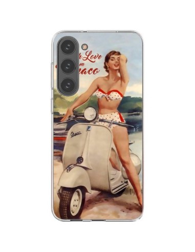 Cover Samsung Galaxy S23 Plus 5G Welcome to the Riviera Vintage Pin Up - Nico