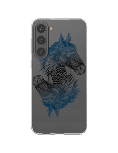 Coque Samsung Galaxy S23 Plus 5G Cheval Horse Double Transparente - Rachel Caldwell