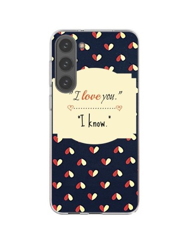 Cover Samsung Galaxy S23 Plus 5G I Love you - R Delean