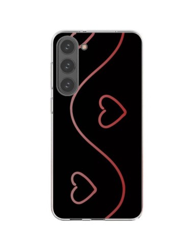 Cover Samsung Galaxy S23 Plus 5G Cuore Amore Rosso - R Delean