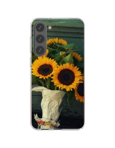 Cover Samsung Galaxy S23 Plus 5G Girasoli Bouquet Fiori - R Delean