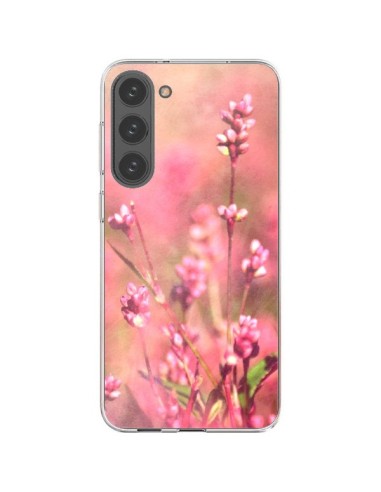 Cover Samsung Galaxy S23 Plus 5G Fiori boccioli Rosa - R Delean