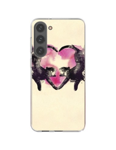 Cover Samsung Galaxy S23 Plus 5G Gatto Amore to sleep - Robert Farkas