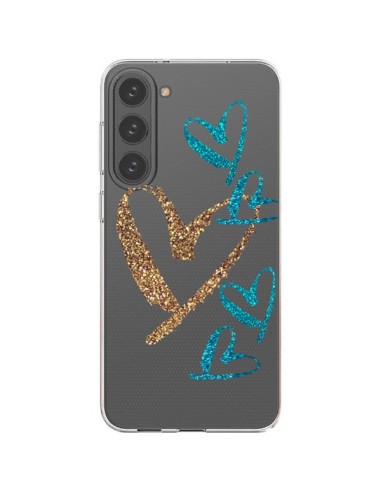 Cover Samsung Galaxy S23 Plus 5G Cuore Amore Trasparente - Sylvia Cook