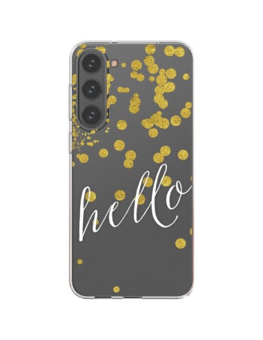 Samsung Galaxy S23 Plus 5G Case Hello Clear - Sylvia Cook