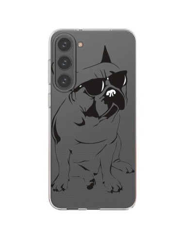 Cover Samsung Galaxy S23 Plus 5G Bulldog Cane Trasparente - Yohan B.