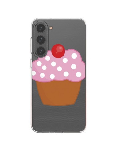 Cover Samsung Galaxy S23 Plus 5G Cupcake Ciliegia Trasparente - Yohan B.