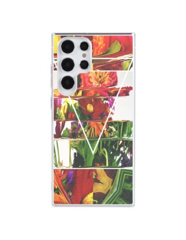 Coque Samsung Galaxy S23 Ultra 5G Facke Flowers Fleurs - Danny Ivan