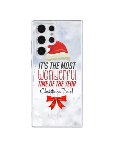 Cover Samsung Galaxy S23 Ultra 5G Buon Natale - Eleaxart