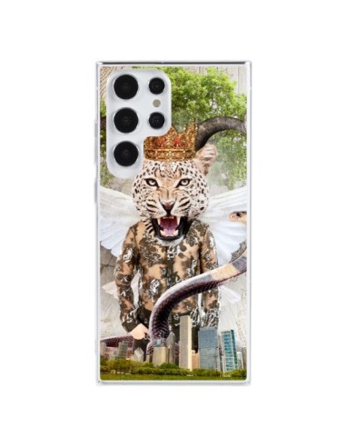 Cover Samsung Galaxy S23 Ultra 5G Senti il Moi Ruggito Tigre - Eleaxart