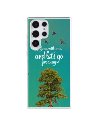 Samsung Galaxy S23 Ultra 5G Case Let's Go Far Away Trees - Eleaxart