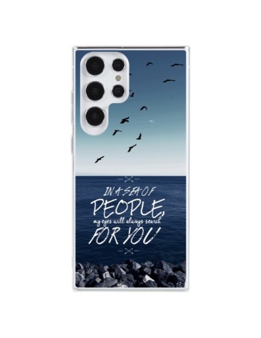 Cover Samsung Galaxy S23 Ultra 5G Sea Mare Spiaggia - Eleaxart