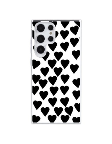 Coque Samsung Galaxy S23 Ultra 5G Coeur Noir - Project M