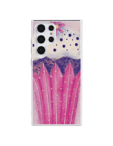 Cover Samsung Galaxy S23 Ultra 5G Cupcake Rosa - Irene Sneddon