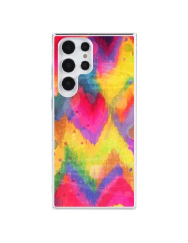 Coque Samsung Galaxy S23 Ultra 5G Coeur Tribal - Ebi Emporium