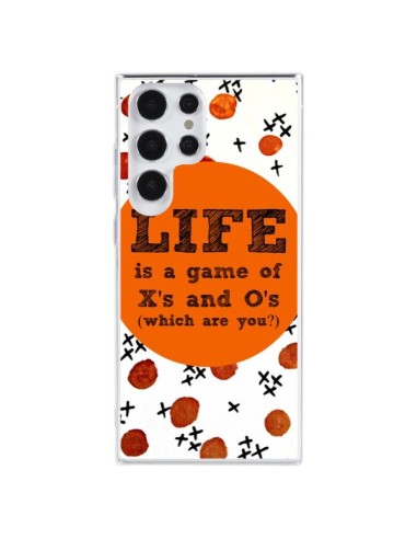 Cover Samsung Galaxy S23 Ultra 5G Life is a Game XoXo - Ebi Emporium