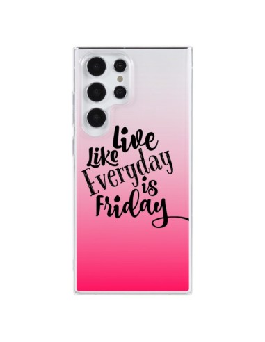 Coque Samsung Galaxy S23 Ultra 5G Everyday Friday Vendredi Live Vis Transparente - Ebi Emporium