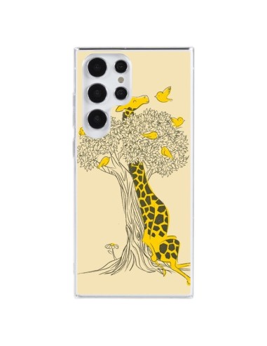 Samsung Galaxy S23 Ultra 5G Case Giraffe Friends Bird - Jay Fleck