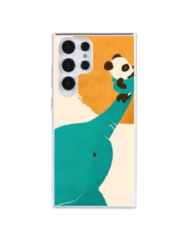 Cover Samsung Galaxy S23 Ultra 5G Elefante Aiuta Panda - Jay Fleck