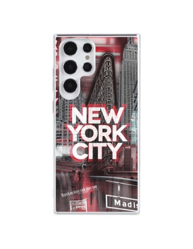 Samsung Galaxy S23 Ultra 5G Case New York City Red - Javier Martinez