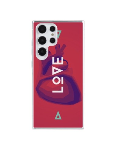 Cover Samsung Galaxy S23 Ultra 5G Amore Cuore Triagolo - Javier Martinez