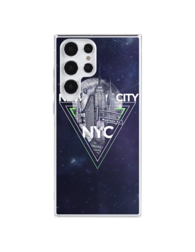 Coque Samsung Galaxy S23 Ultra 5G New York City Triangle Vert - Javier Martinez