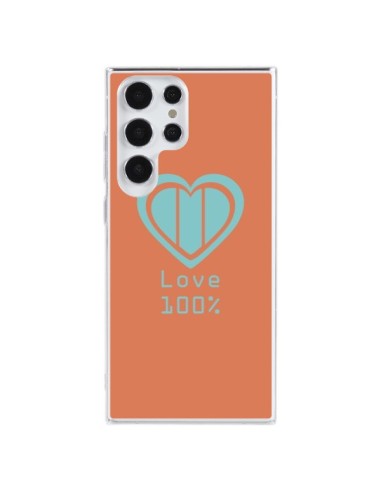 Coque Samsung Galaxy S23 Ultra 5G Love 100% Coeur Amour - Julien Martinez