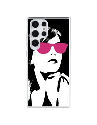 Samsung Galaxy S23 Ultra 5G Case Girl Eyesali Pink - Jonathan Perez