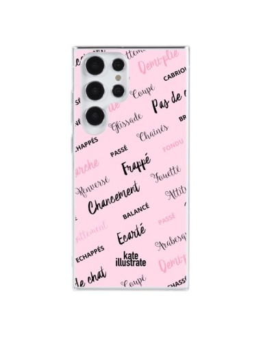 Cover Samsung Galaxy S23 Ultra 5G Ballerina Parole - kateillustrate