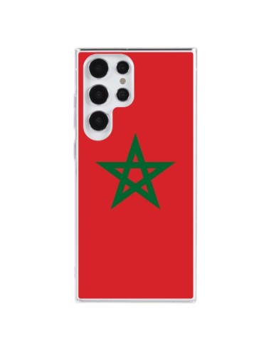 Cover Samsung Galaxy S23 Ultra 5G Bandiera Marocco - Laetitia