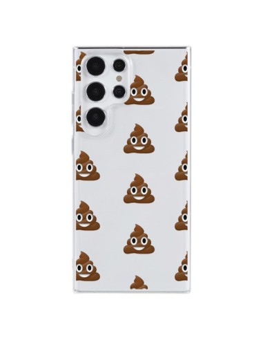 Samsung Galaxy S23 Ultra 5G Case Shit Poop Emoji Clear - Laetitia