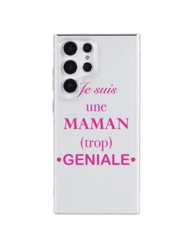 Samsung Galaxy S23 Ultra 5G Case I'm a Mom  geniale Clear - Laetitia