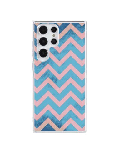 Samsung Galaxy S23 Ultra 5G Case Aztec Chevron Sunset Tramonto - Mary Nesrala