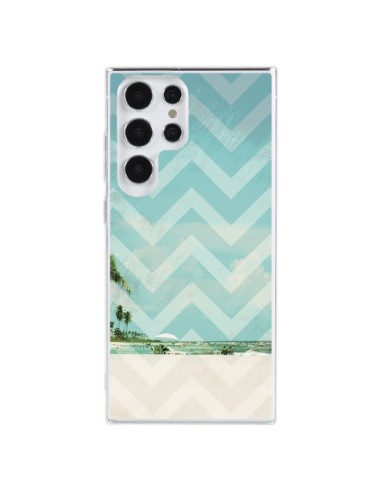 Coque Samsung Galaxy S23 Ultra 5G Chevron Beach Dreams Triangle Azteque - Mary Nesrala