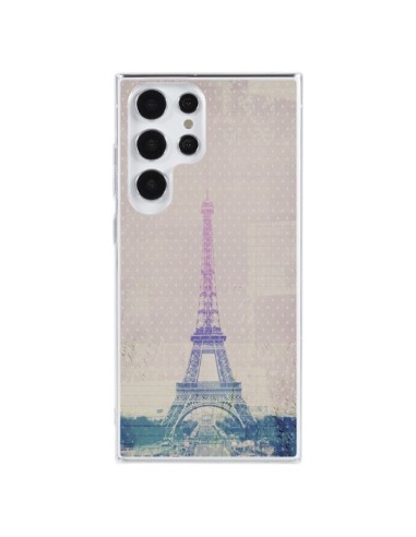 Cover Samsung Galaxy S23 Ultra 5G I Love Paris Tour Eiffel Amore - Mary Nesrala