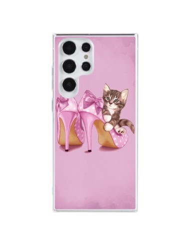 Cover Samsung Galaxy S23 Ultra 5G Gattoon Gatto Kitten Scarpe Shoes - Maryline Cazenave