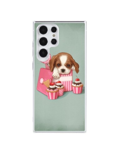 Cover Samsung Galaxy S23 Ultra 5G Cane Cupcake Torta Boite - Maryline Cazenave