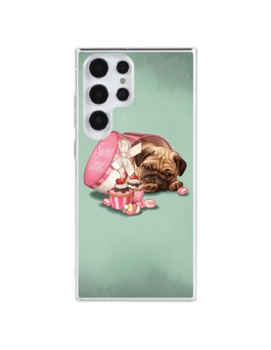 Cover Samsung Galaxy S23 Ultra 5G Cane Cupcakes Torta Bonbon Boite - Maryline Cazenave