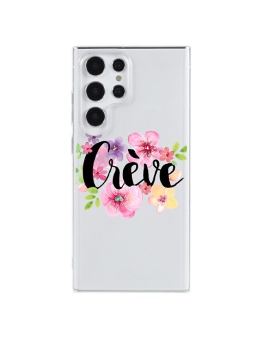 Coque Samsung Galaxy S23 Ultra 5G Crève Fleurs Transparente - Maryline Cazenave